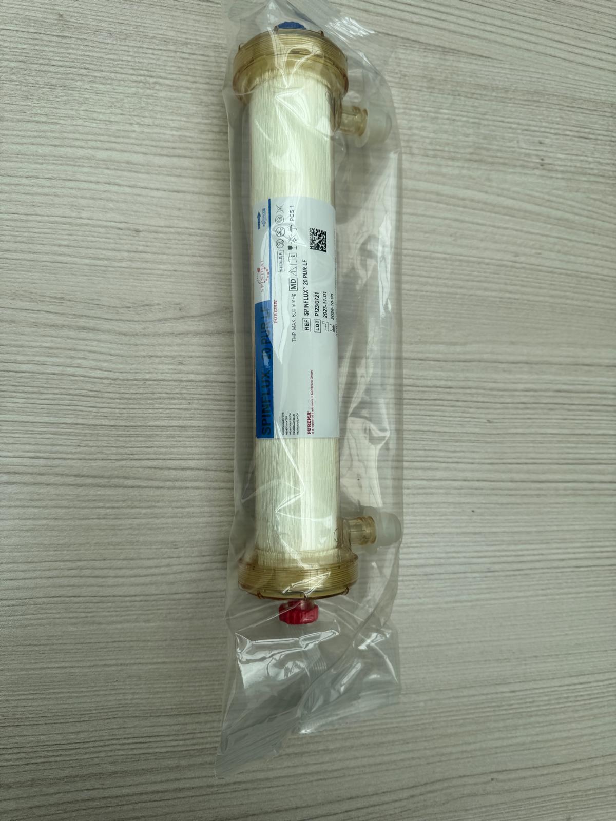 Гемодіалізатор СПІНФЛЮКС з високим потоком 23 ПЮР